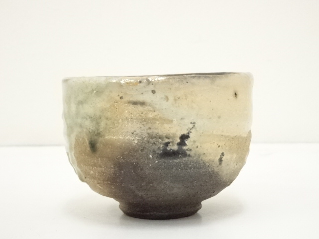 茶道具 水指 塩窯彩 耳付 松尾潤 共箱 武雄市 唐津 現代陶芸 工芸品 茶会 道具 ] - 道具 伊賀焼 松尾陶芸園造 茶碗（共箱） | ネットショップ圭